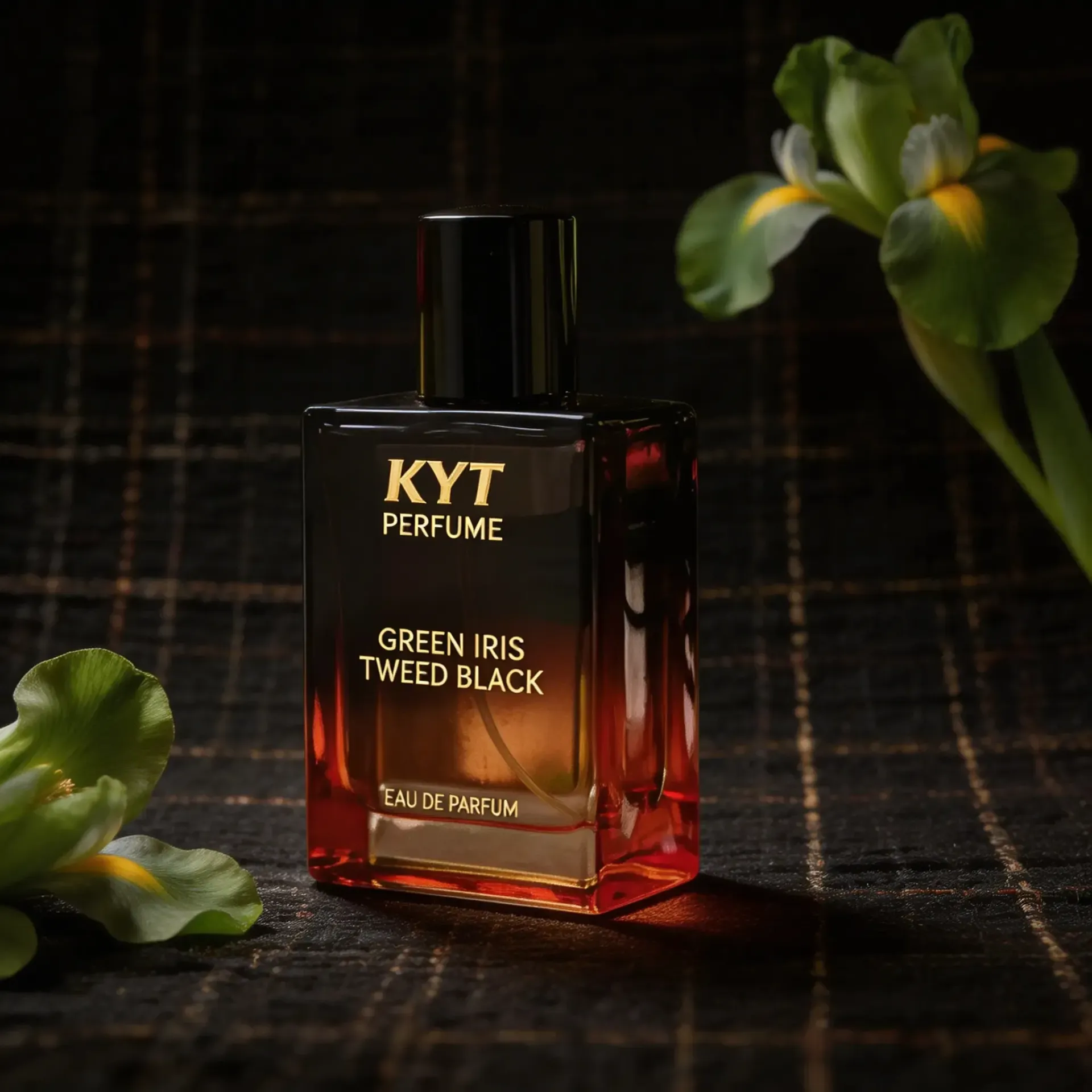 KYT PERFUME GREEN IRIS TWEED BLACK