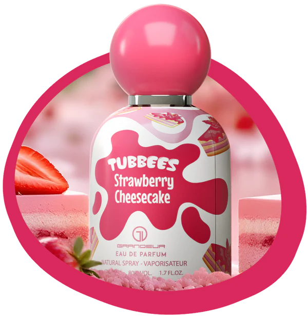 STRAWBERRY CHEESECAKE 50ML -  TUBBEES PERFUME