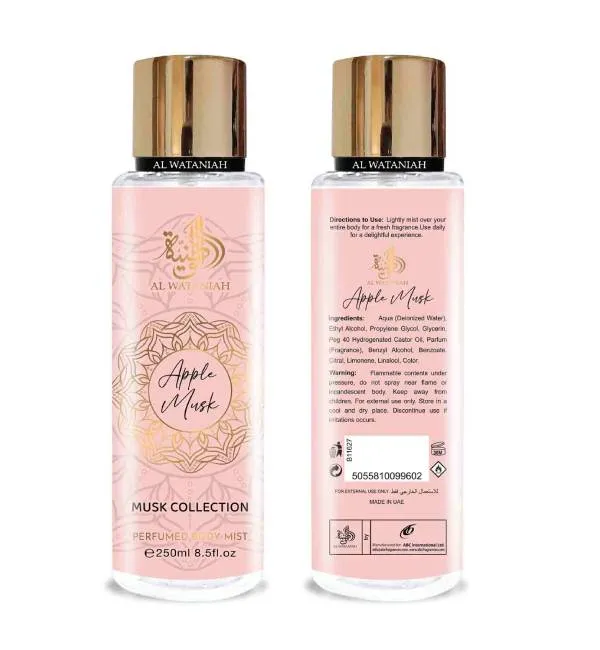 APPLE MUSK  250ML - AL WATANIAH PERFUMED MIST